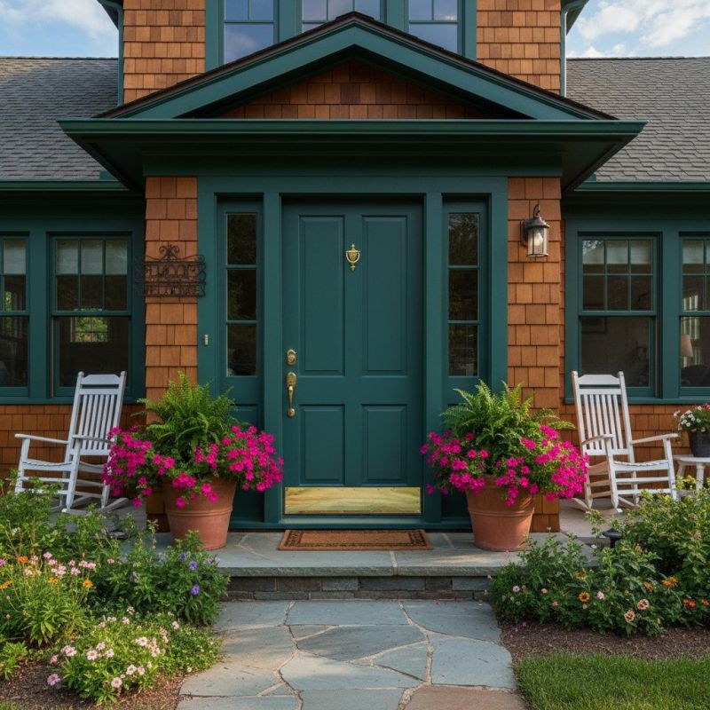 Entryway Door Painting