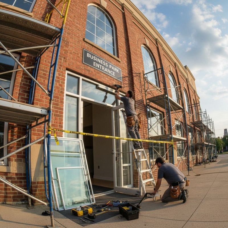 Entryway Door Painting